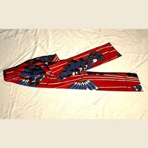 Vintage Silk Bowtie Scarf